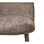 Pole to Pole Taupe eetkamerstoel met taupe frame - Taupe keukenstoel zonder armleuning - Pole to Pole