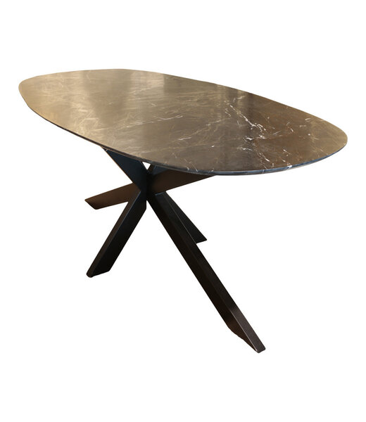 Homerebels Collection Marmeren eettafel - Harper -180x90 cm