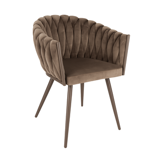 Homerebels Collection Wave Chair - Clay Brown