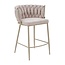 Homerebels Collection Wave Barchair - Ultra Beige - Zithoogte 65 cm