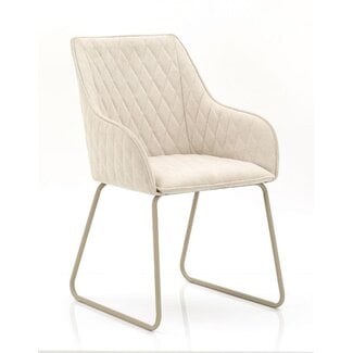Homerebels Collection Eetkamerstoel Frisco Drive - Beige