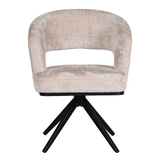 Pole to Pole Luxe eetkamerstoel - Avena - Crème