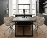 Eetkamerstoelen met een beige poot: dé interieurtrend voor een warme, natuurlijke sfeer