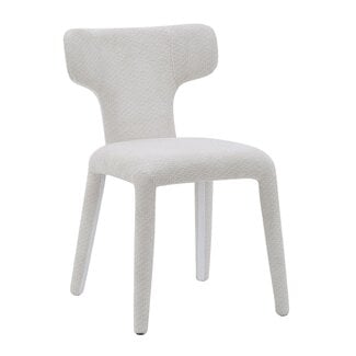 Homerebels Collection Eetkamerstoel Japangi - Ivoor