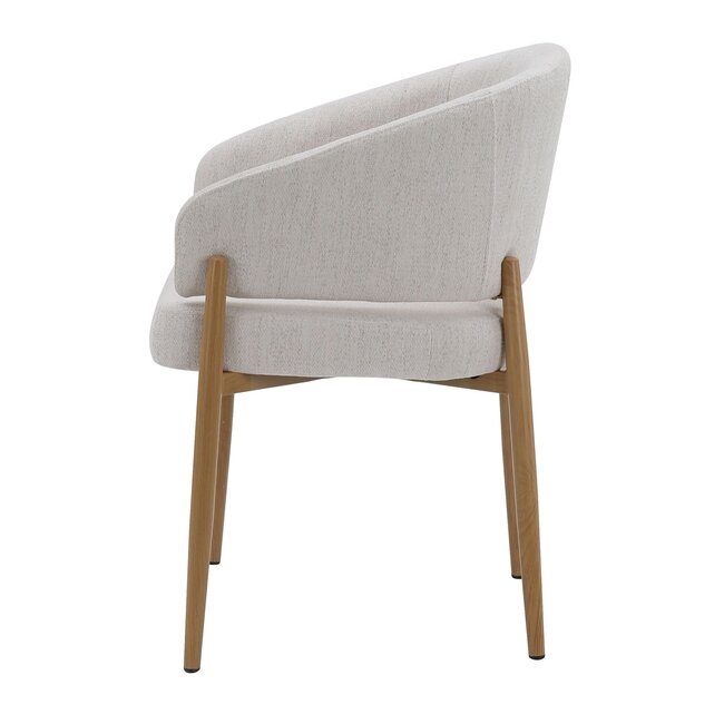 Homerebels Collection Japandi eetkamerstoel Fabi Sabi