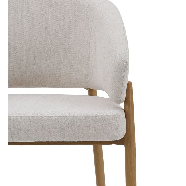 Homerebels Collection Japandi eetkamerstoel Fabi Sabi