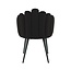 Homerebels Collection Schelp eetkamerstoel - Zwart