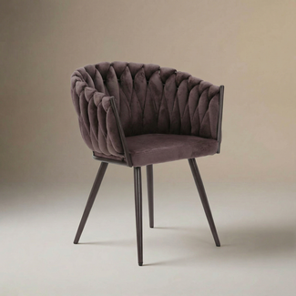 Homerebels Collection Wave Chair - Clay Brown