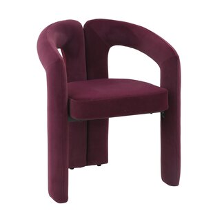 Homerebels Collection Eetkamerstoel Niru - Burgundy