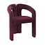 Homerebels Collection Eetkamerstoel Niru - Aubergine