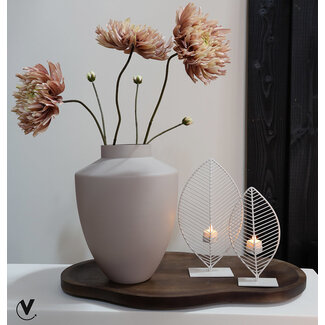 Notenhout dienblad organische vorm - Bauru