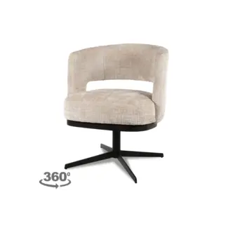 Homerebels Collection Eetkamerstoel Honey - Beige