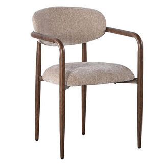 Pole to Pole Eetkamerstoel Sake - Tan