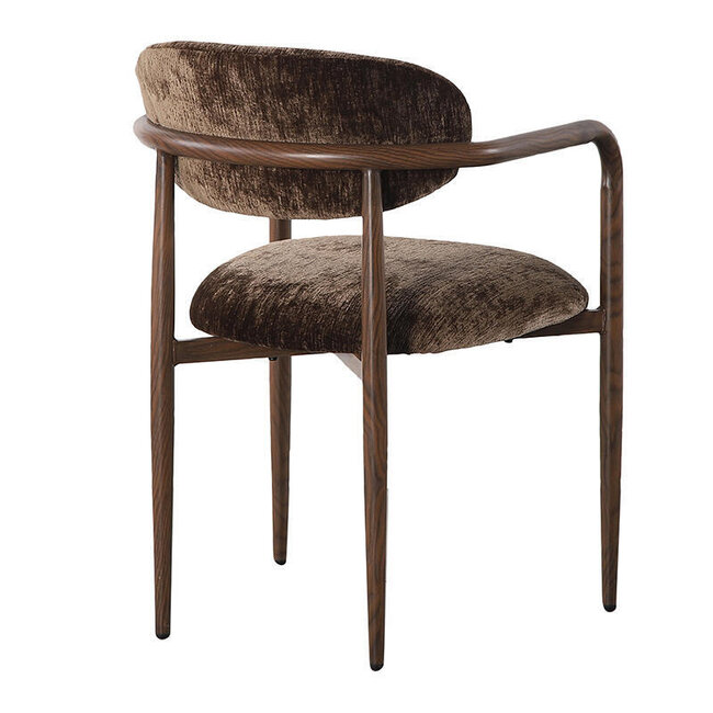 Pole to Pole Japandi eetkamerstoel Sake - Umber