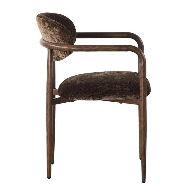 Pole to Pole Japandi eetkamerstoel Sake - Umber