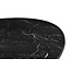 Homerebels Collection Eettafel Marble – Zwarte Ovale Marmeren Eettafel met Stalen Onderstel – 180x90 cm – 6 Personen