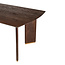 PTMD Bruine eettafel van massief mangohout met gouden poten | PTMD Liber | 200, 240 of 280 cm