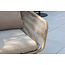 Venture Home Beige loungeset Chania – Aluminium frame met touwvlechtwerk & acaciahouten salontafel | Bank, 2 fauteuils & kussens voor 4 personen