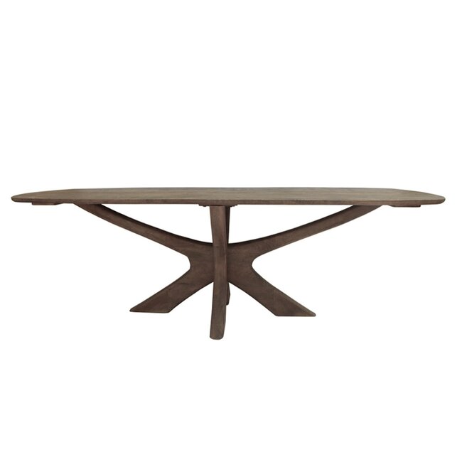 Homerebels Collection Eettafel Brix - Bruin