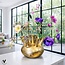 Gouden tulpenvaas Amsterdam - Ø43 x H33 cm