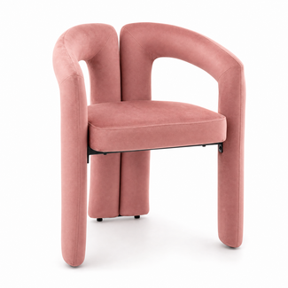 Homerebels Collection Eetkamerstoel Niru - Warm Blush