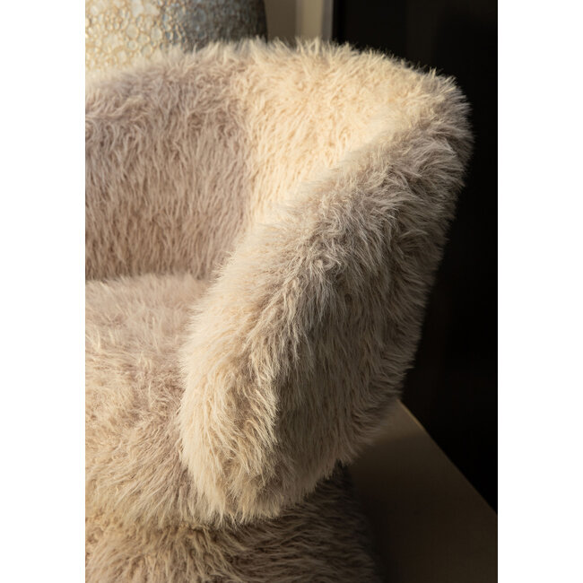 PTMD Eetkamerstoel Hermes - Beige