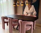 Roze eetkamerstoelen: zo combineer je oudroze in een modern interieur