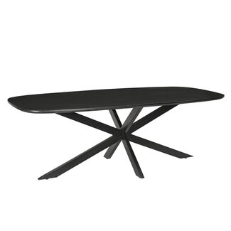 Homerebels Collection Eettafel Jesper - Zwart