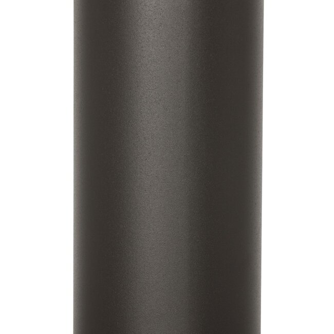 Livingfurn Donker eiken deens ovale eettafel in espresso bruin met centrale poot – bruine ovale eettafel 220 x 105 cm