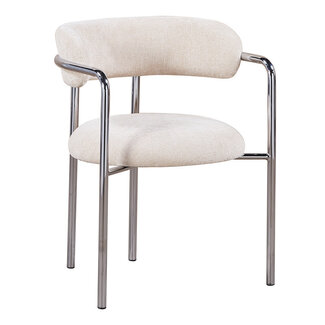 Pole to Pole Eetkamerstoel Art Deco - Ivory