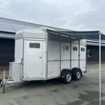 UNIEK Bockmaan traveler / caravan op vakantie met je paard kan !