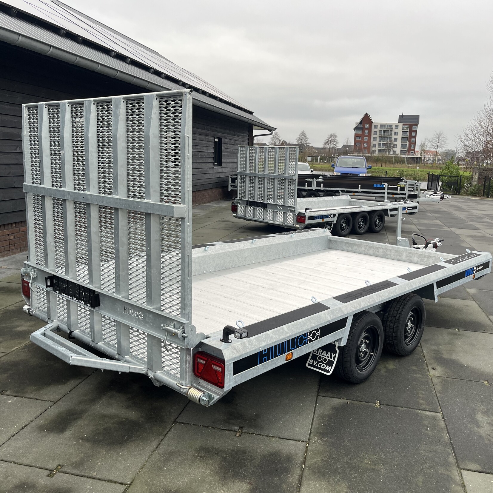 HULCO TERRAX -2 Go-Getter 394 x 184 cm 3500 kg 150 cm klep