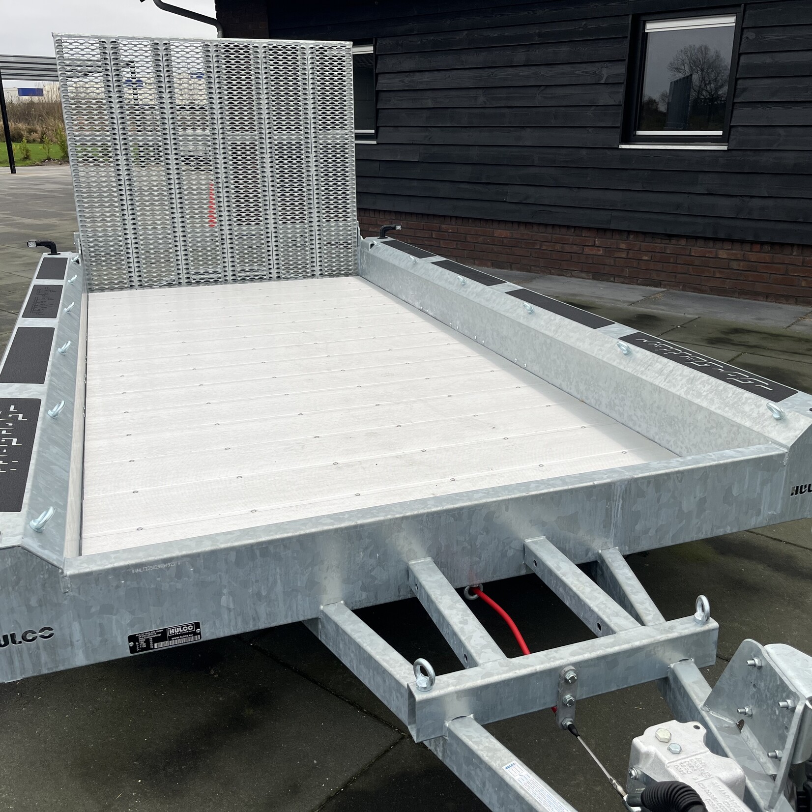HULCO TERRAX -2 Go-Getter 394 x 184 cm 3500 kg 150 cm klep