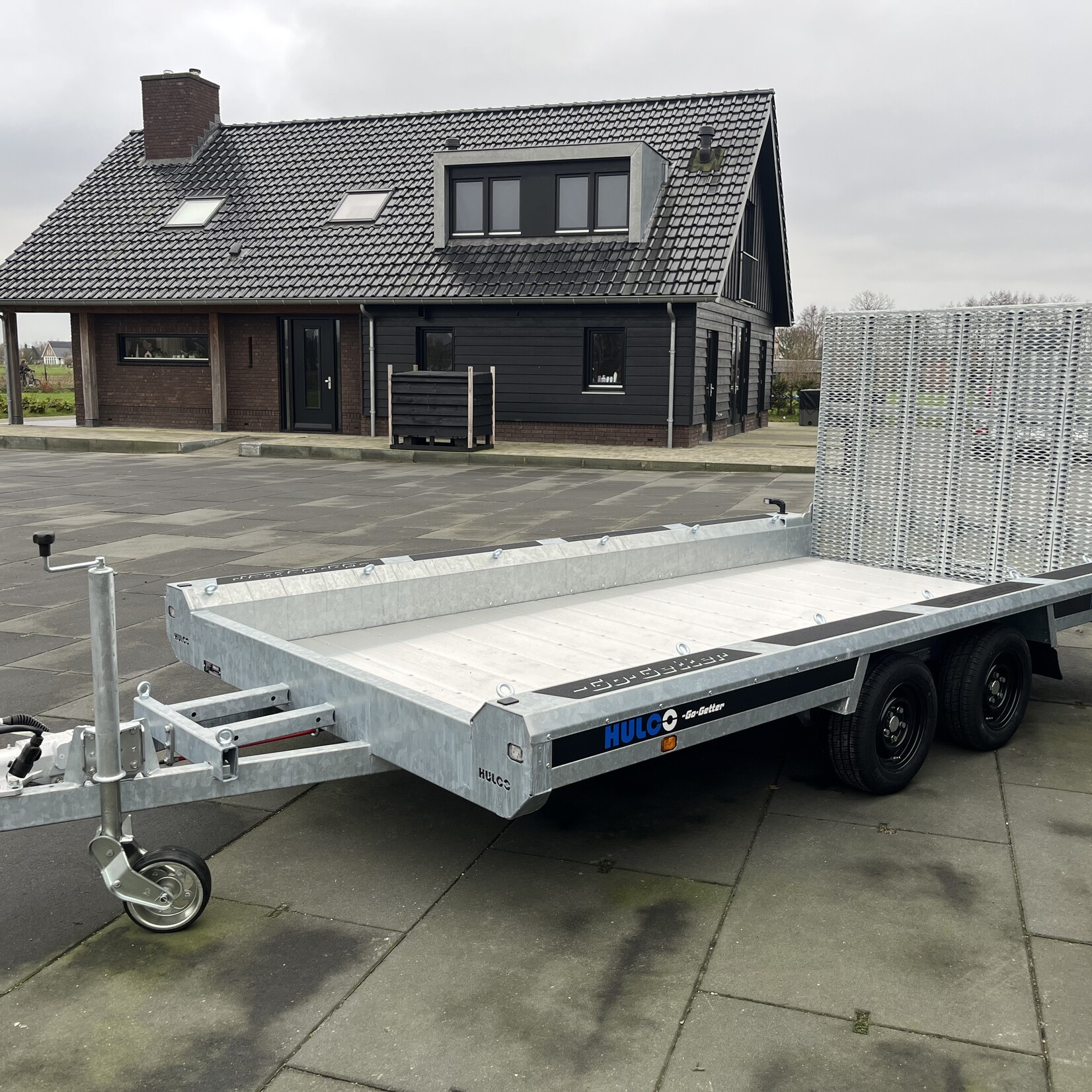 HULCO TERRAX -2 Go-Getter 394 x 184 cm 3500 kg 150 cm klep