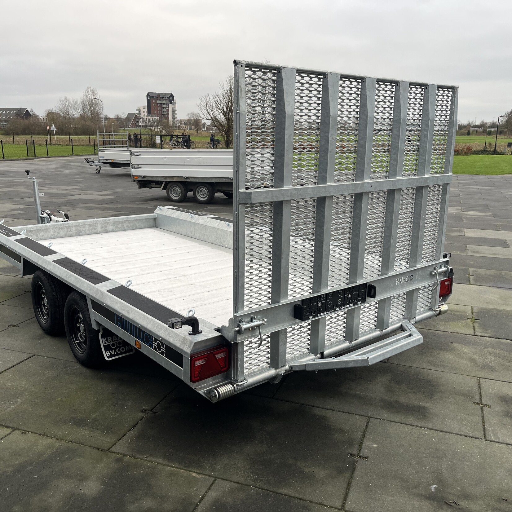 HULCO TERRAX -2 Go-Getter 394 x 184 cm 3500 kg 150 cm klep