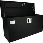 DTR Aluminium opberg kist 840x310x400 zwart poeder gecoat