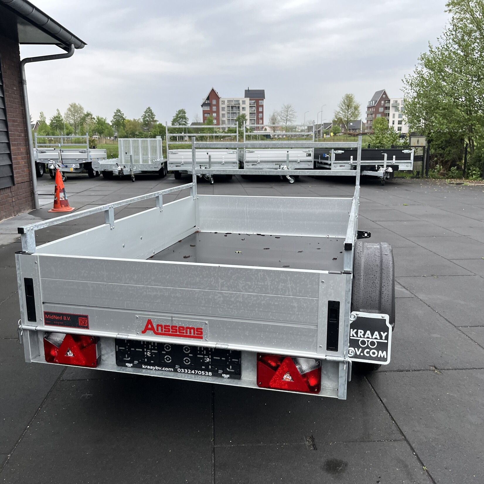 Anssems GT-R 211 x 126 cm 750 kg ongeremd