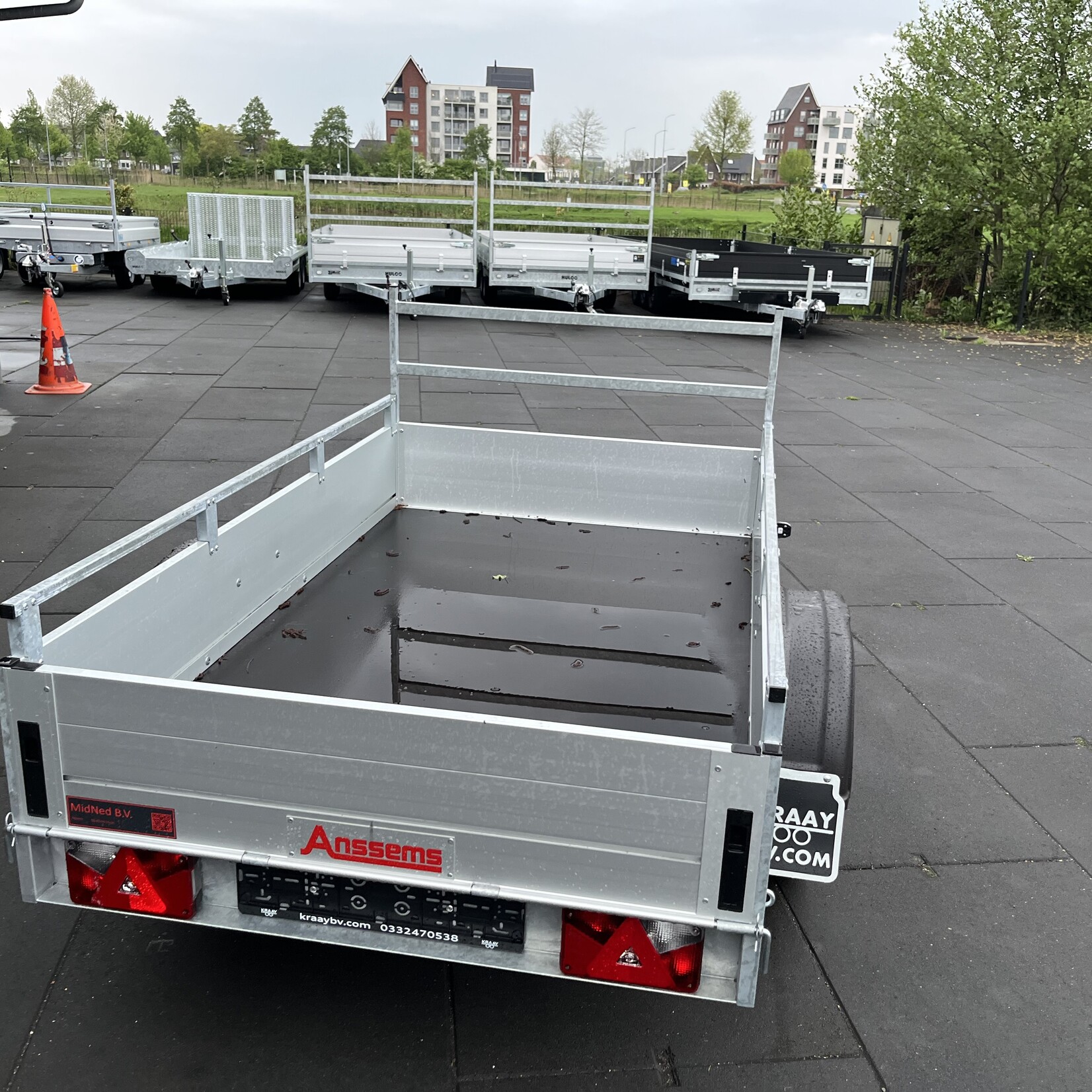 Anssems GT-R 211 x 126 cm 750 kg ongeremd
