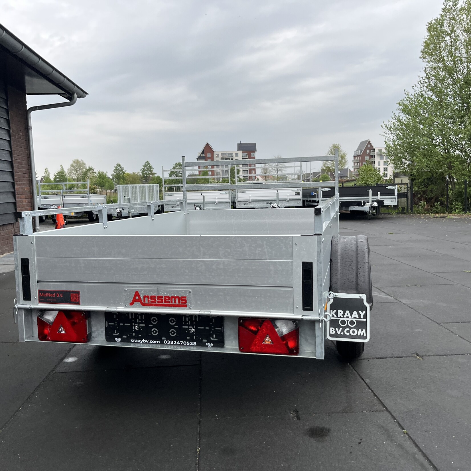 Anssems GT-R 211 x 126 cm 750 kg ongeremd
