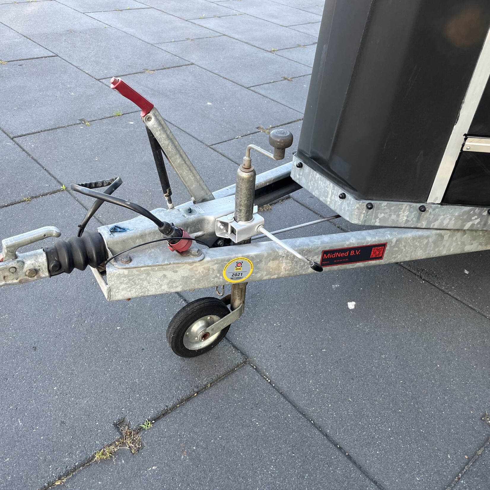 Hotra Salinero 1,5 paards trailer in goede staat!