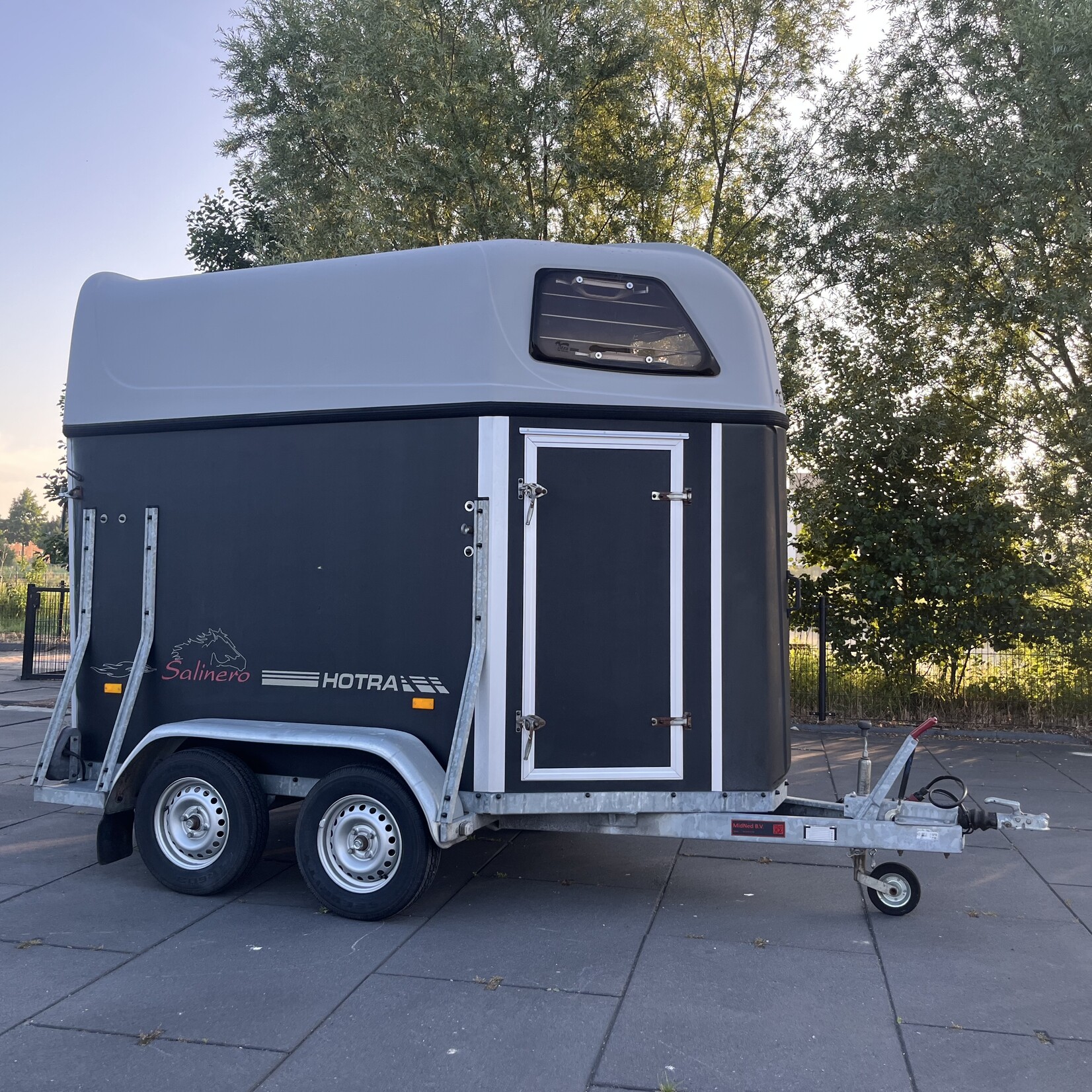 Hotra Salinero 1,5 paards trailer in goede staat!