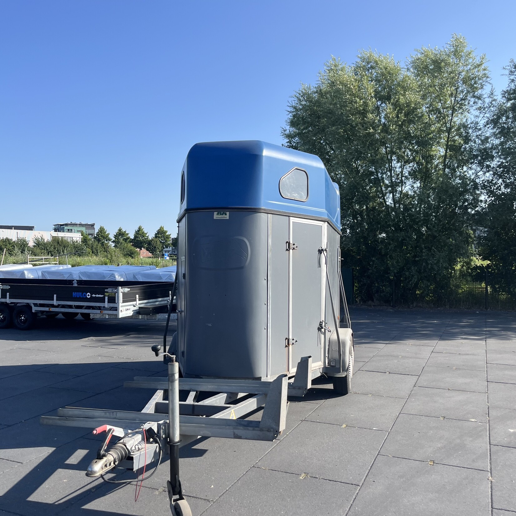 Weijer Koetsentrailer in goede staat met zadelkamer