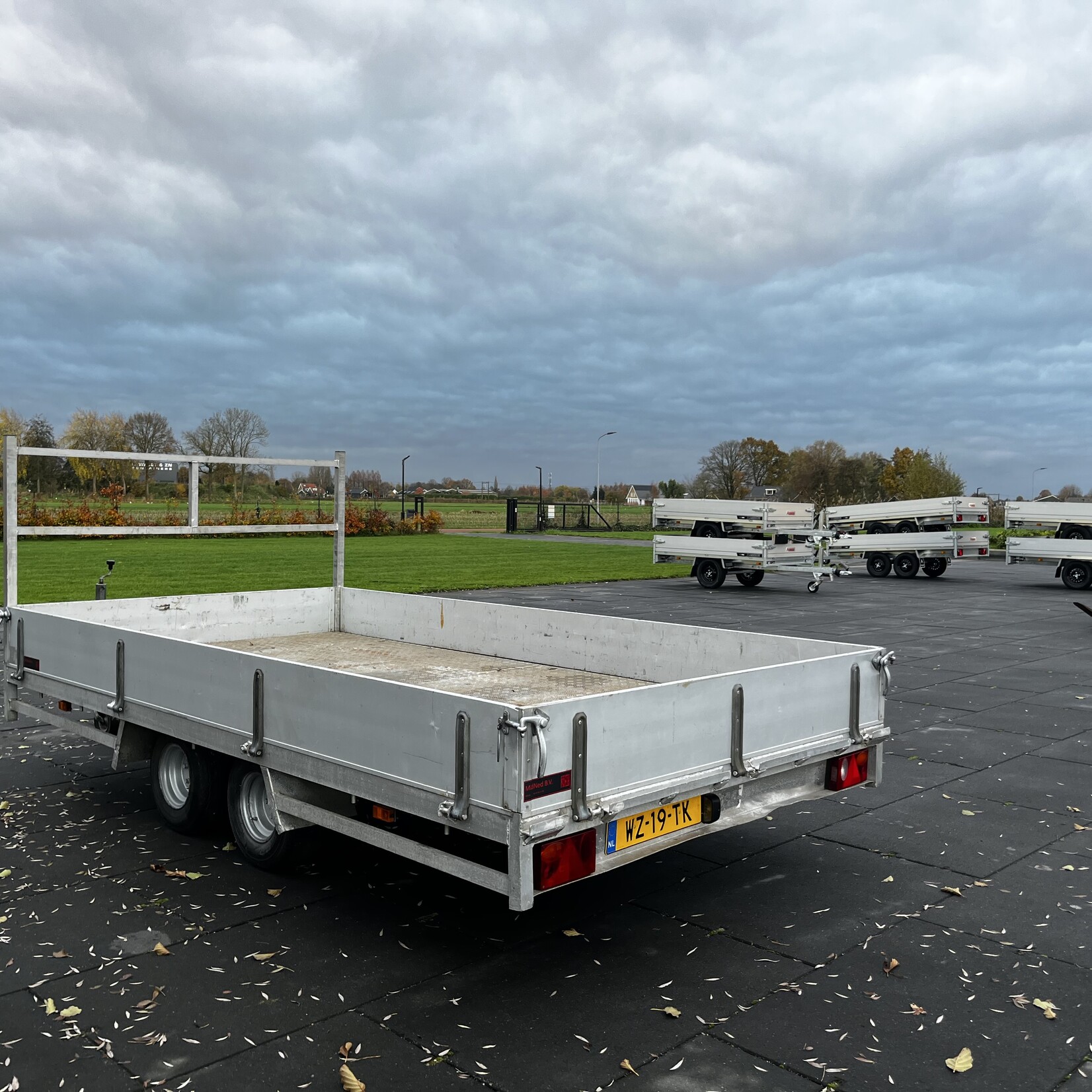 Ultra-Lite volledig aluminium aanhangwagen 405 x 210 cm