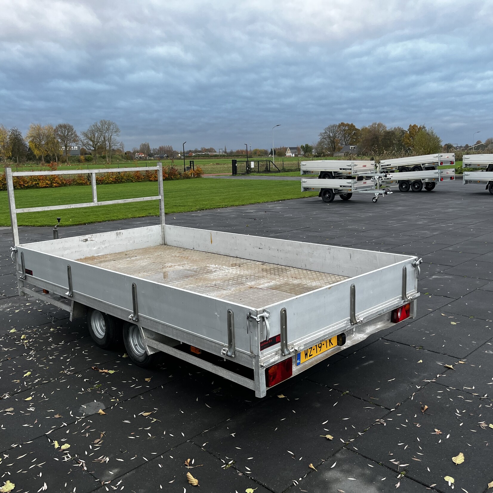 Ultra-Lite volledig aluminium aanhangwagen 405 x 210 cm