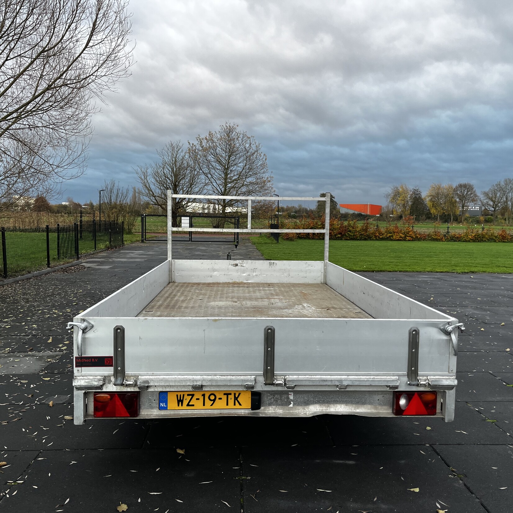 Ultra-Lite volledig aluminium aanhangwagen 405 x 210 cm