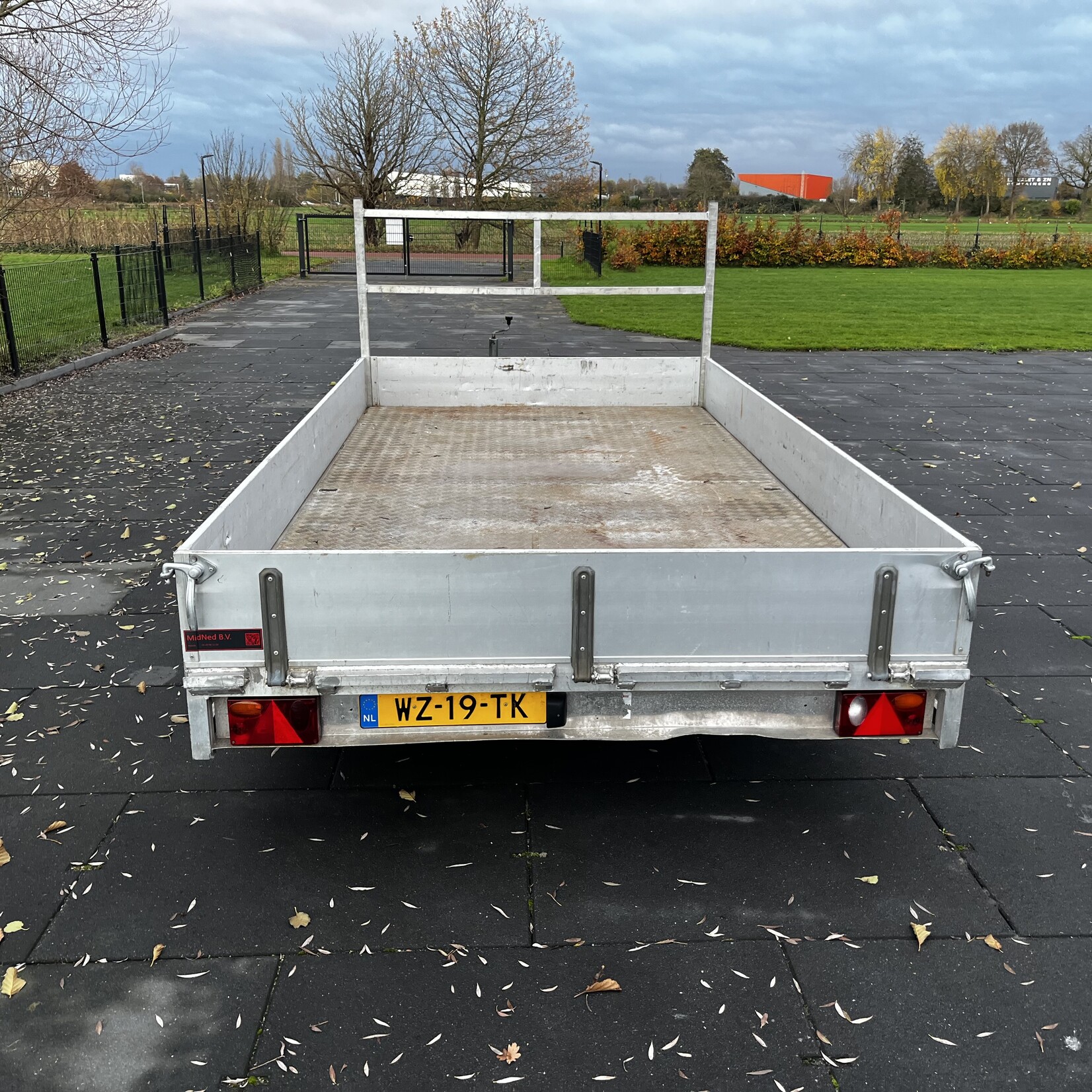 Ultra-Lite volledig aluminium aanhangwagen 405 x 210 cm