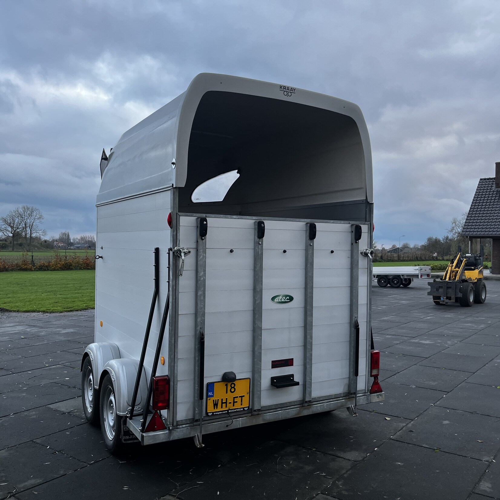 Atec Starline 2-paards trailer Extra Hoog Volledig aluminium