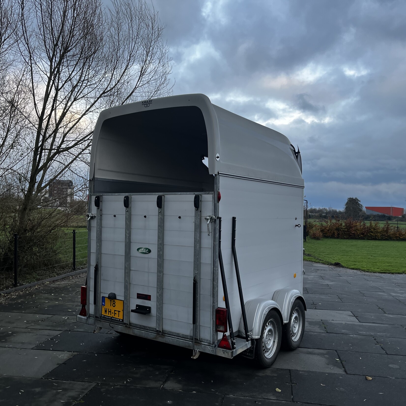 Atec Starline 2-paards trailer Extra Hoog Volledig aluminium