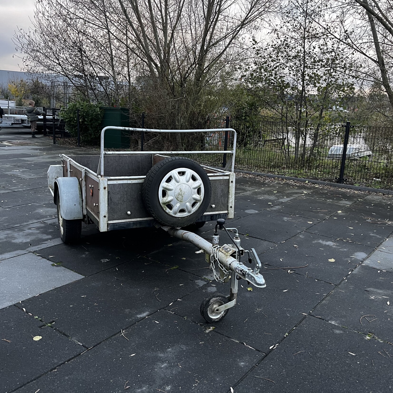 Bakwagen 200 x 110 cm 750 kg bladveren