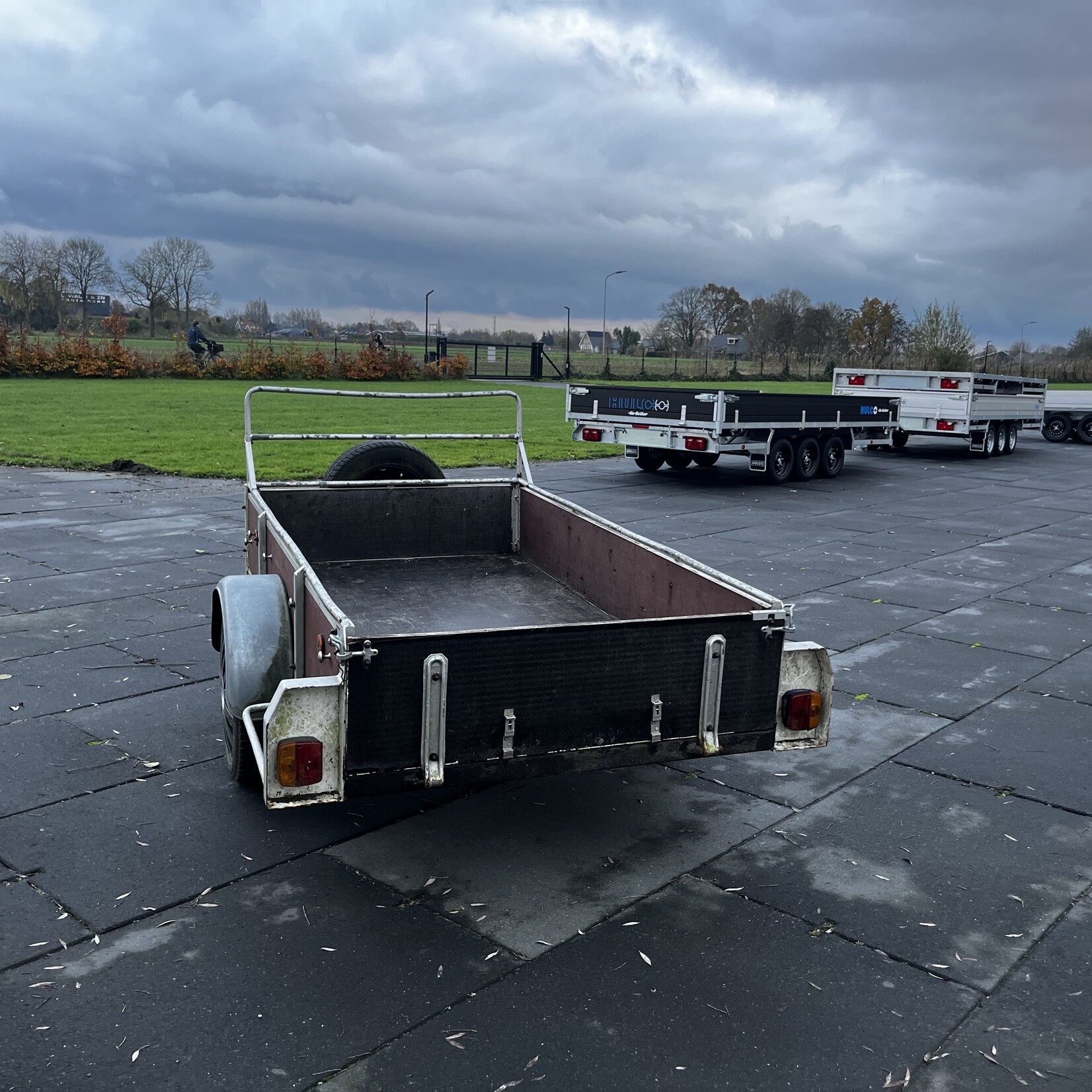 Bakwagen 200 x 110 cm 750 kg bladveren